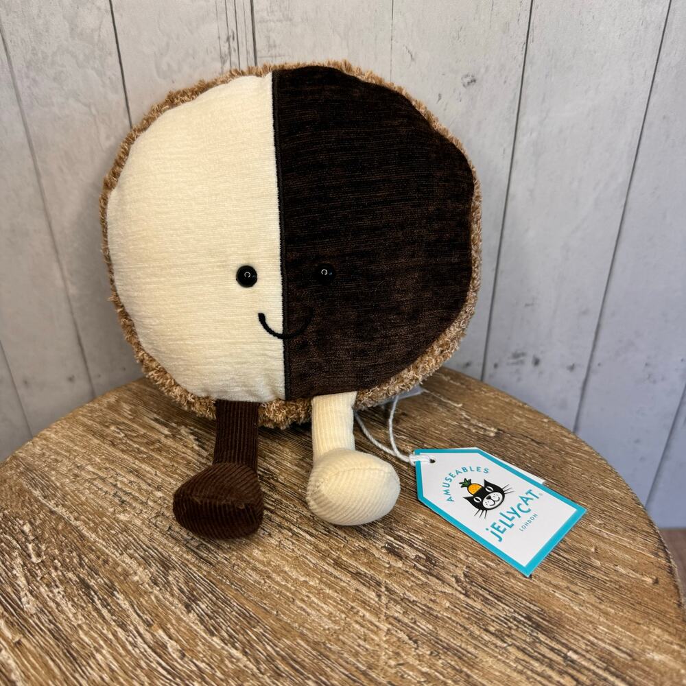 Jellycat Nibblechip Cookie NEW!  FAST SHIP Jellycat Patisserie NYC Exclusive